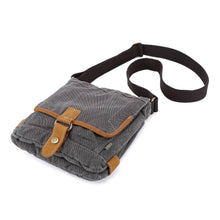 Load image into Gallery viewer, Oak Hill Canvas Crossbody Bag: Army Green
