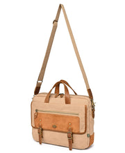 Load image into Gallery viewer, Valley Oak Canvas Brief Bag: Grey