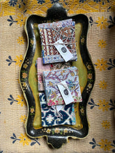 Load image into Gallery viewer, Four Assorted Square Cotton Coasters