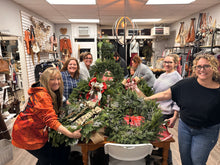 Load image into Gallery viewer, Holiday Wreath Making Workshop - PreBook for November 2026