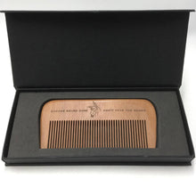 Load image into Gallery viewer, Badass Wood Beard Comb