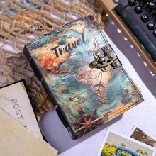 Load image into Gallery viewer, Vintage Leather Journal Notebook Diary for Travel Lovers
