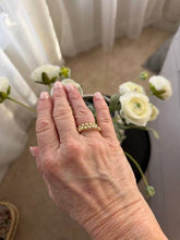 Load image into Gallery viewer, 14K Gold Filled 4MM Beaded Ring - Waterproof: 7/8