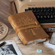 Load image into Gallery viewer, Embossed Leather Journal With Tree