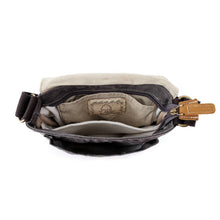 Load image into Gallery viewer, Oak Hill Canvas Crossbody Bag: Army Green