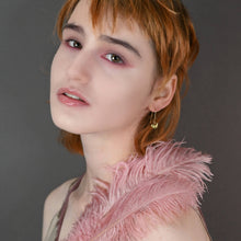 Load image into Gallery viewer, Precious Vintage Brass Bird Cast Earrings