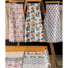 Load image into Gallery viewer, Marigold Block Print Apron