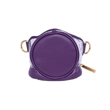 Load image into Gallery viewer, Clear HydroBag® Stadium with Purple Trim and Matching Pouch