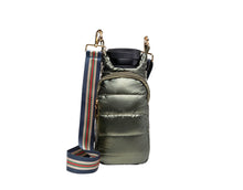 Load image into Gallery viewer, Army Green Shiny HydroBag® with Camo Strap