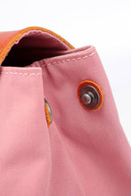 Load image into Gallery viewer, Valley Trail Coated Canvas Backpack: Navy