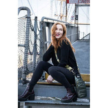 Load image into Gallery viewer, Army Green Shiny HydroBag® with Camo Strap