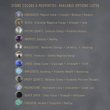 Load image into Gallery viewer, Deco Bar, Marquise w/ Marquise Semi Precious (Gunmetal): Prasiolite