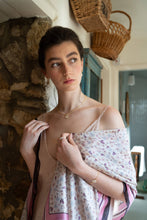 Load image into Gallery viewer, Honey Bee & Pearl Pendant Necklace