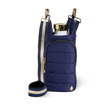 Load image into Gallery viewer, Navy Blue Matte HydroBag™ with Navy/Gold Strap