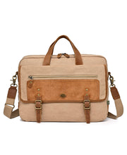 Load image into Gallery viewer, Valley Oak Canvas Brief Bag: Grey