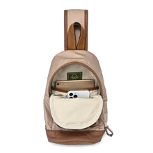 Load image into Gallery viewer, Urban Light Coated Canvas Sling Bag: Kale