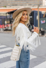 Load image into Gallery viewer, Ivory Lacquer HydroBag® with Light Patterned Strap