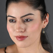 Load image into Gallery viewer, Delicate Vintage Deco Crystal Stone Dragonfly Earrings