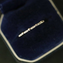 Load image into Gallery viewer, S925 Silver 14k Gold Plated Heart Shape Zircon Ring: Yellow Gold