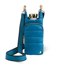 Load image into Gallery viewer, Teal HydroBag® with Teal and Black Striped Strap