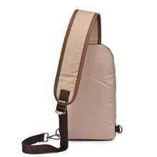 Load image into Gallery viewer, Urban Light Coated Canvas Sling Bag: Khaki