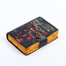 Load image into Gallery viewer, Leather Journal Notebook Books are the Mirrors of the Soul