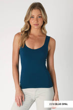 Load image into Gallery viewer, Clean Line Sweet Heart Tank: 2218 Blue Opal