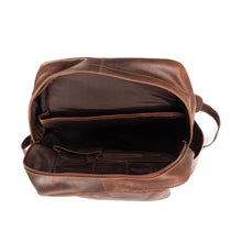 Load image into Gallery viewer, Leather Vintage Backpack Scott- Sandal