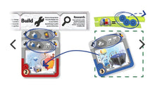 Load image into Gallery viewer, Educational game cards with illustrations and text on a white background
