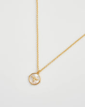 Load image into Gallery viewer, Honey Bee & Pearl Pendant Necklace