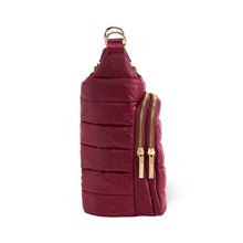 Load image into Gallery viewer, Dark Cherry HydroBag® with Cherry and Black Striped Strap