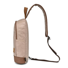 Load image into Gallery viewer, Urban Light Coated Canvas Sling Bag: Khaki