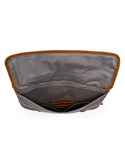 Load image into Gallery viewer, Valley Oak Canvas Brief Bag: Grey