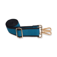 Load image into Gallery viewer, Teal HydroBag® with Teal and Black Striped Strap