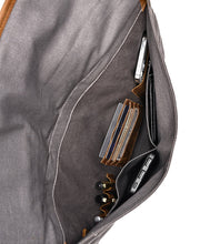 Load image into Gallery viewer, Valley Oak Canvas Brief Bag: Grey