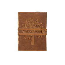 Load image into Gallery viewer, Embossed Leather Journal With Tree