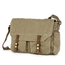 Load image into Gallery viewer, Coastal Canvas Messenger: Army Green