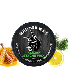 Load image into Gallery viewer, Badass Mustache Wax