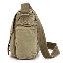 Load image into Gallery viewer, Coastal Canvas Messenger: Army Green