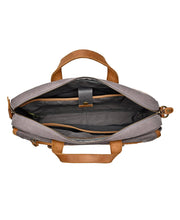 Load image into Gallery viewer, Valley Oak Canvas Brief Bag: Grey