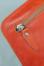 Load image into Gallery viewer, Valley Trail Coated Canvas Backpack: Aqua