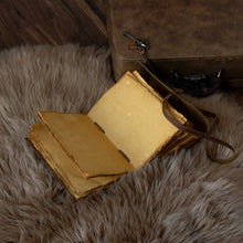 Load image into Gallery viewer, Vintage Leather Bound Diary with Key