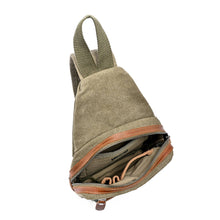 Load image into Gallery viewer, Torreya Sling Bag: Olive