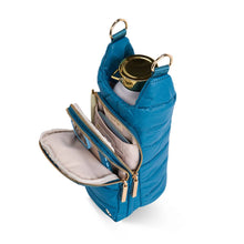 Load image into Gallery viewer, Teal HydroBag® with Teal and Black Striped Strap

