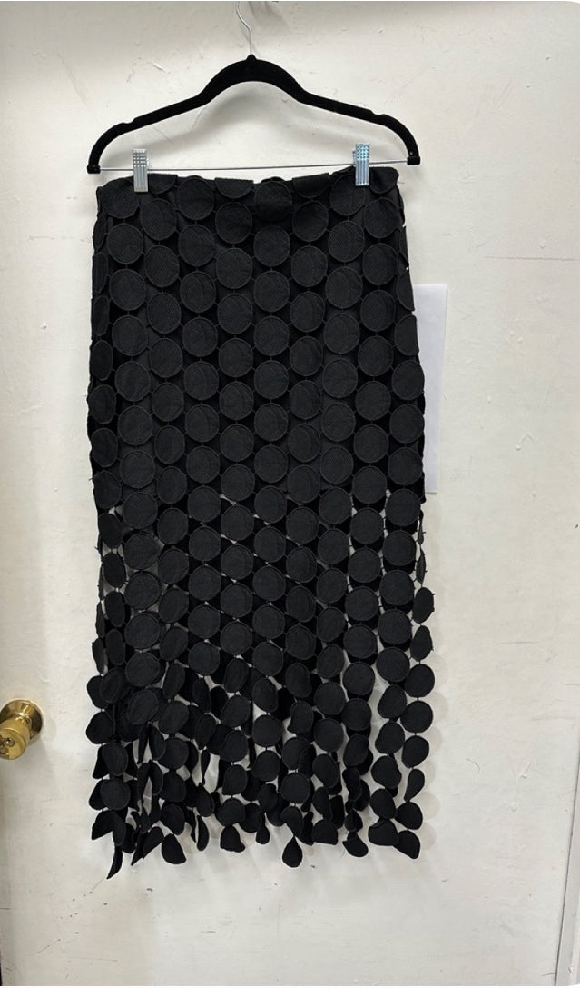 Black Dot Skirt / L for Terri