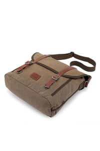 Forest Messenger Bag: Olive