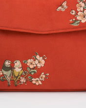 Load image into Gallery viewer, Lovebirds Mini Top Handle Tote by FABLE England
