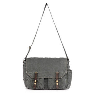 Coastal Canvas Messenger: Army Green