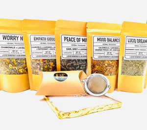 Gift Box Loose Leaf TEA Starter KIT - Tea Gift Set