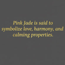 Load image into Gallery viewer, Brass Shell w/ Medium Chunky Pink Jade Tear Drop Earrings
